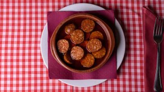 Chorizo a la sidra